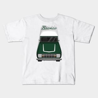 Ford Bronco 1st gen - Estate Green Kids T-Shirt